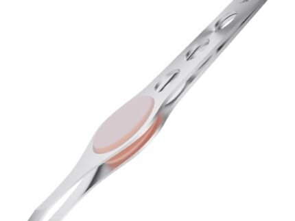 Vega Tweezer with Rubber Grip, Square Tip, 1 Piece