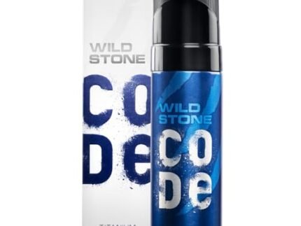 WILD STONE CODE Titanium Long Lasting No Gas Body Perfume For Men, 150Ml, Spray