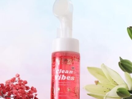 Whimsy Beauty Foaming Face Wash for Kids Gentle Daily Cleanser with Aloe Vera, Strawberry & Vitamin B3 Tear-Free, Non-Drying Face Wash for Girls & Pre teens Safe for Sensitive Skin