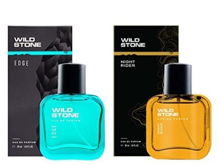Wild Stone Edge and Night Rider Long Lasting Mens Perfume, Combo Pack of 2 (30ml each)