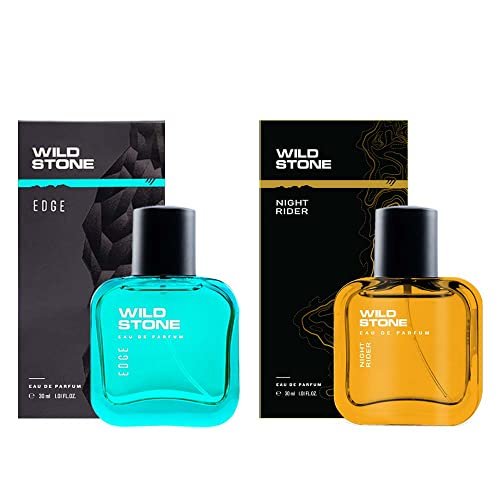 Wild Stone Edge and Night Rider Long Lasting Mens Perfume, Combo Pack of 2 (30ml each) Wild Stone Edge and Night Rider Long Lasting Mens Perfume, Combo Pack of 2 (30ml each)