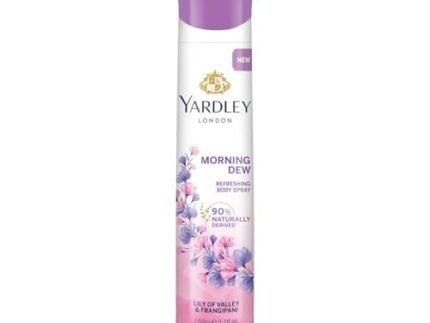 Yardley London Morning Dew Refreshing Deodorant Body Spray for Women, 150 ml