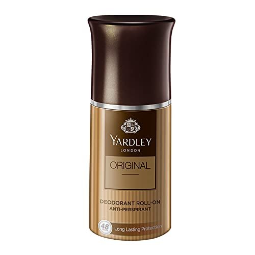 Yardley London Original Deodorant Roll-On| 48-Hours Long Lasting Scent| Men s Body Deodorant| Roll-On for For Men| Masculine Fragrance| 50ml Yardley London Original Deodorant Roll-On| 48-Hours Long Lasting Scent| Men s Body Deodorant| Roll-On for For Men| Masculine Fragrance| 50ml