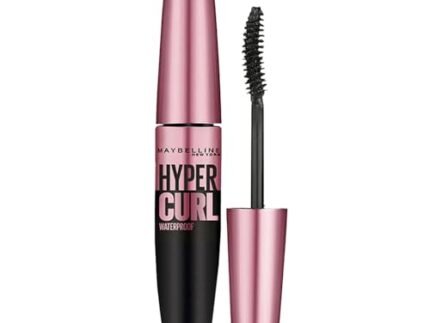 Maybelline New York Mascara, Highly Pigmented Colour, Long-lasting, Waterproof, Hypercurl , Black, 9.2ml