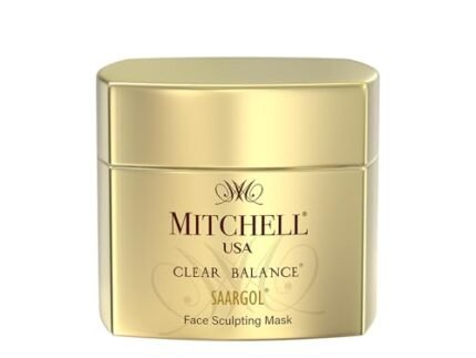 Saargol Face Sculpting Mask For Glowing Skin | Infused With Pure Saffron, Antioxidants For Firming, Moisturizing, And Anti-Aging Benefits | For All Skin Types | Men And Women | 50Gm