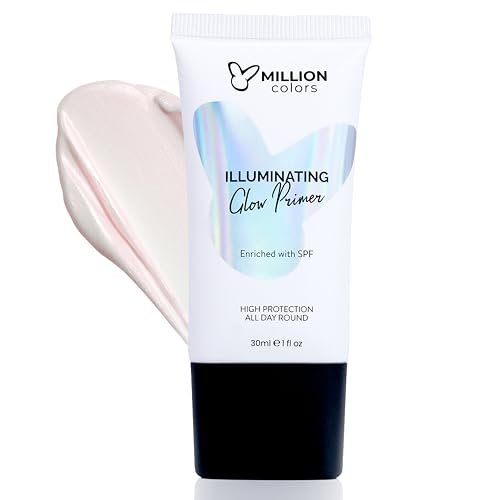 Illuminating Strobe Cream for Face | Rose Gold Strobe Cream + Primer + Face Highlighter | Hydrating Makeup Base with SPF | Infused With Hyaluronic Acid, Niacinamide, Jojoba Oil & Shea Butter for Radiant Skin 30Ml Illuminating Strobe Cream for Face | Rose Gold Strobe Cream + Primer + Face Highlighter | Hydrating Makeup Base with SPF | Infused With Hyaluronic Acid, Niacinamide, Jojoba Oil & Shea Butter for Radiant Skin 30Ml