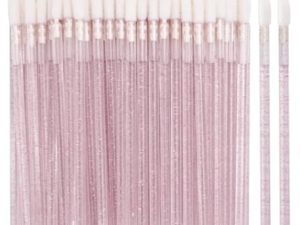 Lip Applicators Disposable Lip Brush, Lips Wands Applicators, Lipstick Applicators Disposable Doe Foot Applicators Lips Brush Wands (multicolor, 200 pcs)