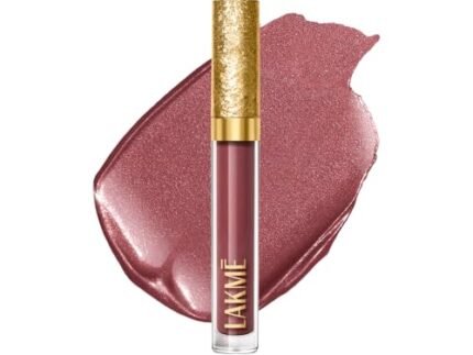 Lakme Be-Jewel Shimmer Lip Liquid with Ceramides, Luminous Matte Finish, Waterproof- 301 Iced Espresso 3.5ml
