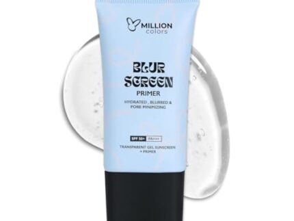 Blur Primer | Matte Finish and Oil Control| Hydrating Makeup Base Infused With Hyaluronic Acid | 2-in-1 Primer and Sunscreen SPF 50 PA+++ For All Skin Types – 30ml