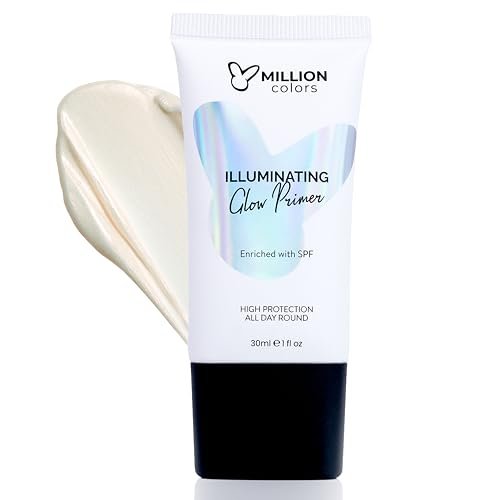 Illuminating Strobe Cream for Face | Gold Strobe Cream + Primer + Face Highlighter | Hydrating Makeup Base with SPF |Infused With Niacinamide, Hyaluronic Acid, Jojoba Oil & Shea Butter for Radiant Skin 30ml Illuminating Strobe Cream for Face | Gold Strobe Cream + Primer + Face Highlighter | Hydrating Makeup Base with SPF |Infused With Niacinamide, Hyaluronic Acid, Jojoba Oil & Shea Butter for Radiant Skin 30ml