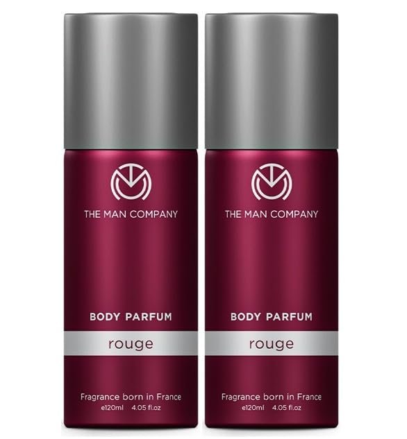 The Man Company Rouge Perfume For Men, Long Lasting Fragrance, No Gas Deodorant Combo Set For Men, Luxury Premium Body Spray – 120Ml * 2 – Sandalwood The Man Company Rouge Perfume For Men, Long Lasting Fragrance, No Gas Deodorant Combo Set For Men, Luxury Premium Body Spray – 120Ml * 2 – Sandalwood