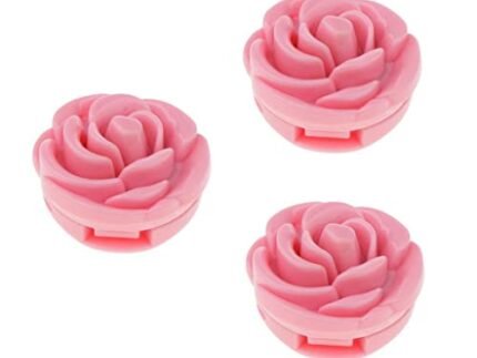 3PCS Empty Makeup Palette Powder Eyeshadow Blush Lip Gloss DIY Case Pink