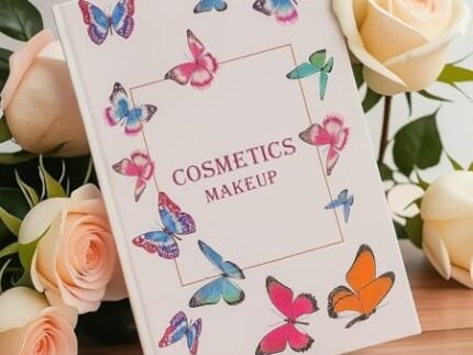 4 in 1 All-in-One Makeup Book Palette, 24 Eyeshadow, 6 Highlighters, 6 Blushers, 4 Concealers & 3 Eyebrow Powders | Multi-Layer Foldable Butterfly Palette for Face, Eyes, Lips & Brows