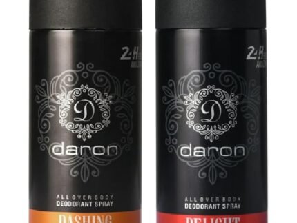 All Over Body Deodorant Spray, Dashing and Delight Fragrances, 150ml, 24H Protection, 5.08 Fl Oz, 2 Pack