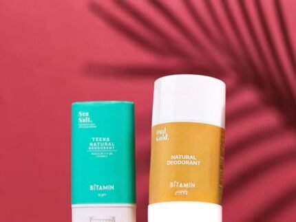 Bitamin Natural Oud Gold Deodorant for Men & Kids No Alcohol, No parabens, No Triclosan Unisex Deo (Combo for Father & Son)