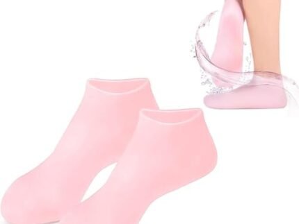 Brand Moisturizing Silicone Gel Socks For Women And Men Gel Socks For Dry Cracked Feet Crack Heel Repair Socks Foot Moisturizer Socks Spa Gel Socks Natural Oil And Vitamin E (1 Pair)