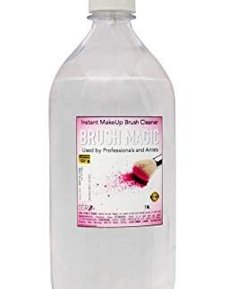 CERO® Makeup Brush Cleaner Spray – Quick-Dry, No-Rinse Formula for Deep Cleaning, Effectively Removes Residue, Oil & Bacteria, Safe for All Brush Types(1LIT)