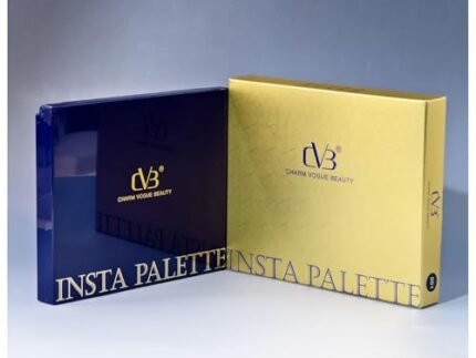 CVB 206 24 Eyeshadows Insta Palette, 1 Blush, 1 Highlighter, 1 Contour, 3 Cream Lip Glosses & 3 Eyebrow Powders | All-in-One Makeup Kit (Multicolor 02)