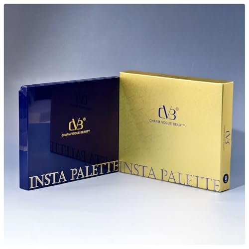 CVB 206 24 Eyeshadows Insta Palette, 1 Blush, 1 Highlighter, 1 Contour, 3 Cream Lip Glosses & 3 Eyebrow Powders | All-in-One Makeup Kit (Multicolor 02) CVB 206 24 Eyeshadows Insta Palette, 1 Blush, 1 Highlighter, 1 Contour, 3 Cream Lip Glosses & 3 Eyebrow Powders | All-in-One Makeup Kit (Multicolor 02)
