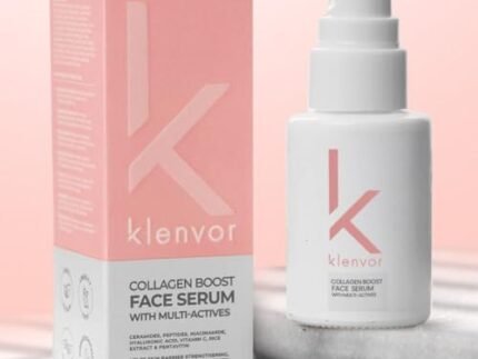 Collagen Boost Face Serum (30ml) | Multi-Active Ingredients | Water-Based | Firms, Hydrates & Brightens | No Toxins | Vegan & Cruelty-Free | Dermatologically Tested