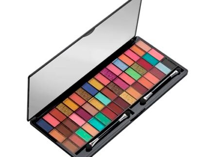 Colors Queen Ultra Pigmented 51 Colors Eyeshadow Palette with Brush | Easy to Blend, Long Wearing Eye Makeup Palette | Eyeshadow Palette with Matte & Shimmery Shades (Multicolor - 01)