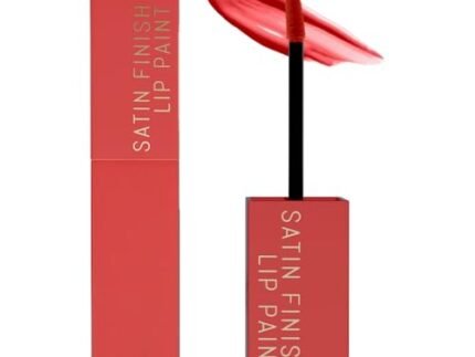 Daily Life Forever52 Satin Finish Lip Paint | Long-Lasting 16-Hour Wear | Moisturizing, Lightweight | Glossy, Smooth & Plump Lips (Tropical Pink 03, Pink 4g)
