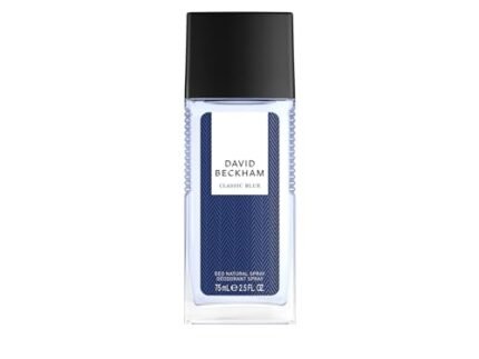 David Beckham Classic Blue Deodorant Spray for Men – 75ml