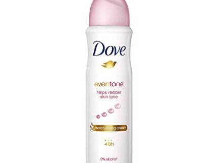 Dove Eventone Deodorant For Women, Antiperspirant Body Spray For Long Lasting Odour Protection, Skin Friendly Deo, Alcohol Free, Paraben Free, 150 ml