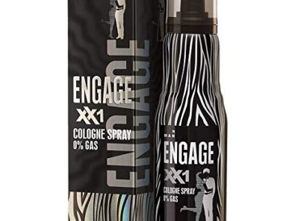 Engage XX1 Cologne No Gas Perfume for Men, Citrus and Spicy Fragrance Scent, Skin Friendly Perfume for Men Long Lasting Smell, 135ml