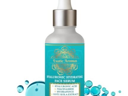 Exotic Aromas Hyaluronic Acid Hydrating Face Serum, with Hydrafence, for intense hydration & glowing skin-30ML