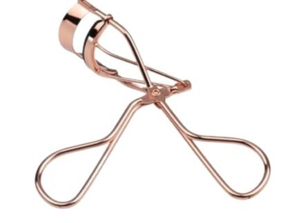 FOLELLO Eyelash Curler with Comfort Grip – Rose Gold, Lash Curler for Women, Salon Accessories, Long Lasting Natural Eyelash Curler for Dramatic, Swooping Curls