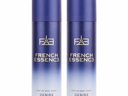 French Essence Desire | Deodorant for Men and Women | No Gas | Body Spray | Fresh Fragrance | Long Lasting Scent No gas deo (120Ml Each)- combo offer Pack of 2