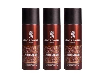 Giordano Wild Safari Deo Combo Set (Pack of 3)