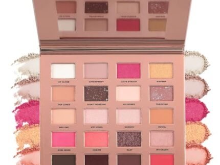 Glam21 Muse Eyeshadow Palette | Highly Pigmented |20 Selected Shades| Highly Pigmented Matte& Shimmer | Long-Lasting, Crease-Free Formula Shades | Professional & Everyday Eye Makeup- 30gm 01- Trance