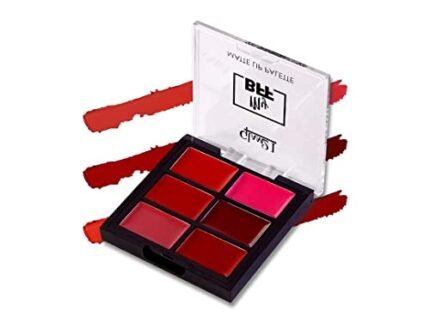 Glam21 My BFF Matte Lip Palette | 6 Lipstick Colors | Travel Friendly Lip Palette | Creamy Matte Finish – 9 Gm | Brights-03