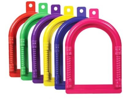 Glass Table And Wall Haning Mirror For Round Makeup Shaving And Grooming Multicolored (1)