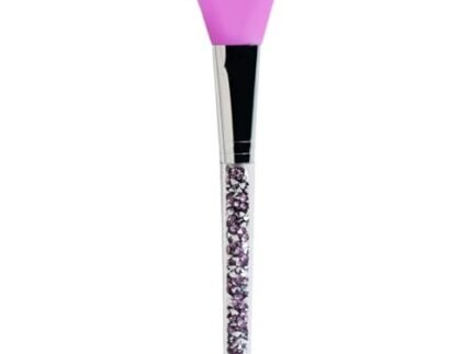 Gleva Silicone Face Brush Beauty Tool, Facial Mud Applicator, Makeup Brushes Set Eye Cosmetics Blush Brush for Powder for Girl & Women (Purple)