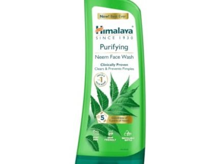 Himalaya Herbals Purifying Neem Face Wash, 200ml (Pack of 2)