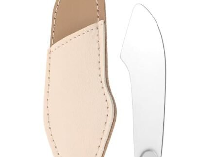 INOG New Makeup Foundation Spatula Spoon Tool Set, Make Up Mixing Palette Tray, Stainless Steel Skin Care Spatula, Cosmetic Scoop Scraper for Skincare Face Eye Cream Multipurpose