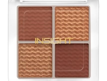 INSIGHT Ready Set Glam Eyeshadow Palette – Corporate Calm (11g) | Highly Pigmented | Buttery Smooth Texture | Easy to Blend | Long-Lasting Wear | Travel-Friendly | Suitable for All Skin Tones | Ideal for Daily & Party Makeup