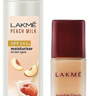 LAKMÉ Cream Light Coverage Foundation Natural Finish For Oily Skin 120 Ml, 1 Count