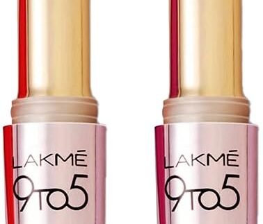 Lakme 9TO5 Primer + Matte Lip Color Rose Day 3.6 g & Lakme 9TO5 Primer + Matte Lip Color Red Twist 3.6 g