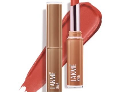 Lakme 9to5 Lip Tattoo Matte Slim Stick, Totally Taupe, 2g, for Intense Color and Full Coverage, with Bakuchiol and Vitamin E, Smudgeproof and Waterproof, Long-Lasting Lipstick for Women