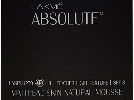Lakmé Absolute Mattreal Skin Natural Mousse, Golden Medium 03, 25g