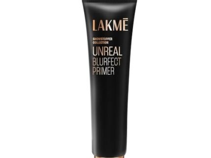 Lakme Unreal Blurfect Primer- Mini, Blurs Pores, Mattifies & Absorbs Excess Oil – Non Sticky skin, Lightweight & Waterproof, Long Lasting Makeup, 10ml