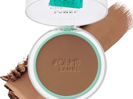 Lamel Oh My Clear Face Powder 407- Soft Beige | evens out the skin instantly |contains salicylic acid |controls the sebum production | 6gm