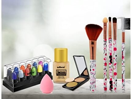 Love Forever Essential Make Up Combo, Pack Of 5 | Party & Casual Go Out, Glowing And Vibrant Finish For Fairer Tone