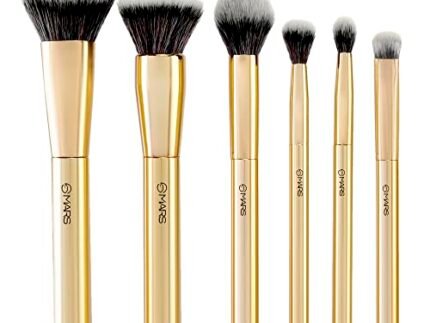MARS Artist’s Arsenal Makeup Brush Set for Professional Makeup | Eyeshadow Blending Brushes (3pcs) | Foundation, Blush, Powder and Foundation Brush (1pcs each)