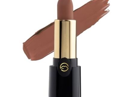 MARS Plush Velvet Creamy Matte Lipstick for women | Smooth Glide | One Swipe Pigmentation | Non-Drying and Creamy Formula | Rich and Vibrant Color | 3.2 gm | (08-Caramel Joy)