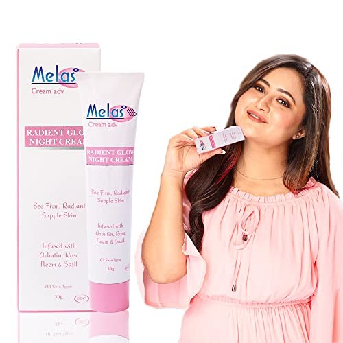 Melas Night Cream for Men & Women, Anti-ageing- 30 Gram, Pigmentation, Dark Spots, Acne Marks and Tan Removal Cream, Skin Brightening Face Cream Suitable for All Types Skins (Pack of 1) Melas Night Cream for Men & Women, Anti-ageing- 30 Gram, Pigmentation, Dark Spots, Acne Marks and Tan Removal Cream, Skin Brightening Face Cream Suitable for All Types Skins (Pack of 1)